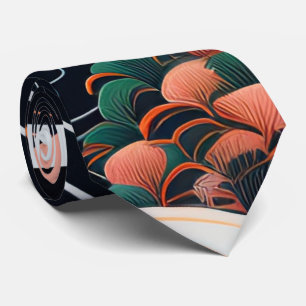 Cravate japonaise necktie vintage retoro ⇢ 浮 絵 世 ン パ en e