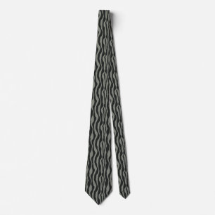 Cravate Jardin vert Motif traditionnel