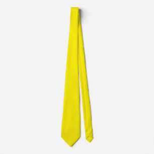 Cravate Jaune Ensoleillé