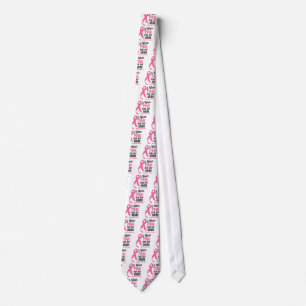 Cravate Je porte le rose pour ma maman