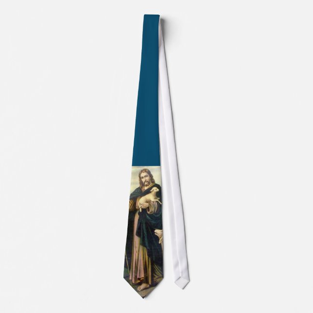 CRAVATE JÉSUS-CHRIST, LE BON BERGER 3 (Devant)