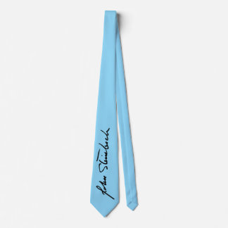 Cravate John Steinbeck Signature Necktie - Blue