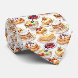 Cravate Joli carrelage mélangé motif