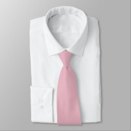 Cravate Joli En Dentelle Rose Moderne Couleur Solide