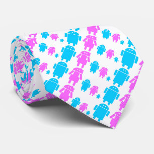 Cravate Joli robot motif de famille