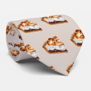 Cravate Jolie tarte motif carrelée S'more