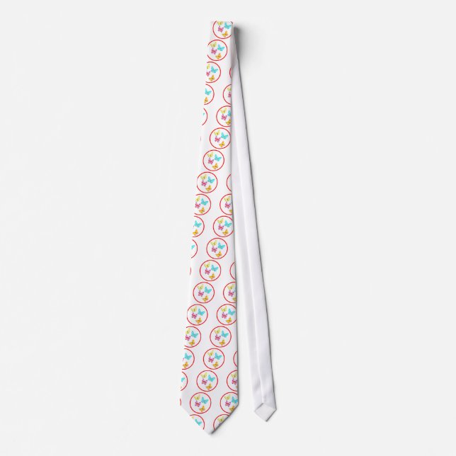 Cravate Jolis papillons (Devant)