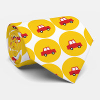 Jouets pour garçons Voiture rouge Points jaunes Ca