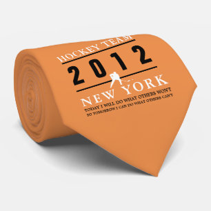 Cravate Joueur de hockey