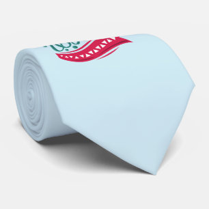 Cravate Joy to the World Christmas Citation Typographie