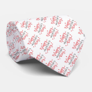 Cravate Joyeuse Saint Valentin