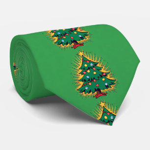 Cravate Joyeux Noël dégueu