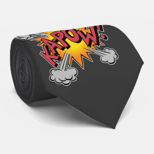 Cravate KA-POW ! Graphique de bande dessinée