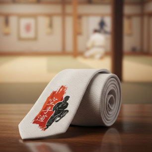 Cravate Karate Kata - L'Art dans le Coup