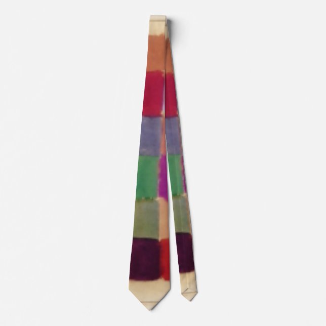 Cravate Klee - Harmonie du sud de la Flore (Devant)