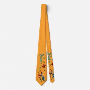 Cravate KOKOPELLI musicien acrobates + vos idées