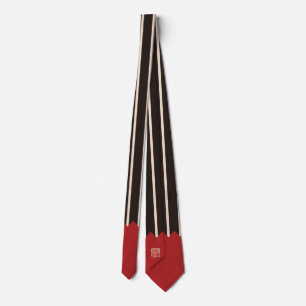 Cravate Kurosyaji-Susohirasya-Yamagatamonyou-Jinbaori