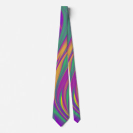 Cravate La magie des couleurs, Rainbowart 3D Abstrait