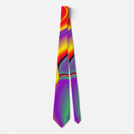 Cravate La magie des couleurs, Rainbowart 3D Abstrait