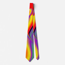 Cravate La magie des couleurs, Rainbowart 3D Abstrait