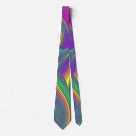 Cravate La magie des couleurs, Rainbowart 3D Abstrait
