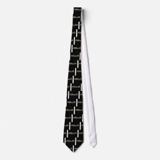 Cravate La musique note le destin animal d'oiseau de burea