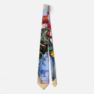 Cravate La vie morte avec des fleurs dans un Vase, Paul Ce