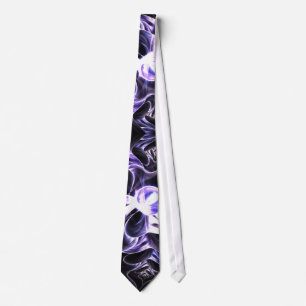 Cravate La violette bruyante