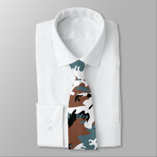 Cravate Lac Camo winter
