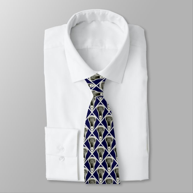 Cravate Lacrosse Guy (Attaché)