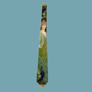 Cravate Lady et Peacock