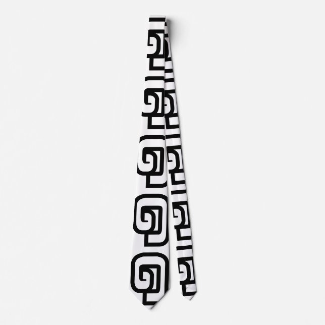 Cravate Lao / Laos Numéro Un / 1 / ໑ (Nung/Nueng) Laotien (Devant)