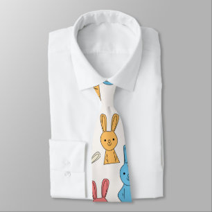 Cravate Lapin de Pâques