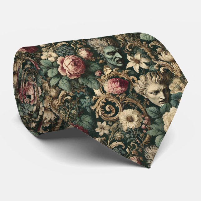 Cravate Le chagrin dans n'importe quelle langue - gothique (Roulé)