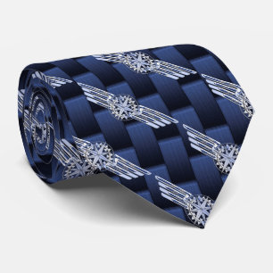 Cravate Le chrome privé général de pilote d'air aiment 