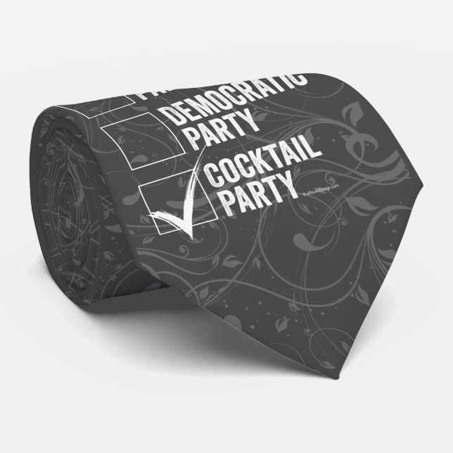 Cravate Le Cocktail Party (Roulé)