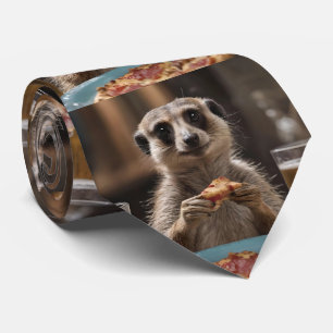 Cravate Le Déjeuner De Meerkat Sneaky,