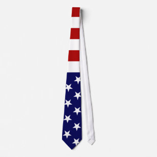 Cravate Le drapeau américain