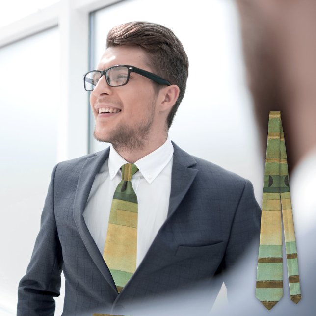 Cravate Le firmament au-dessus du temple, Paul Klee Art (Créateur téléchargé)