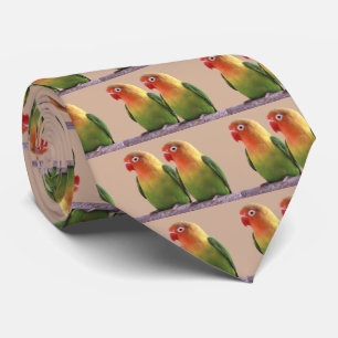 Cravate "Le Lovebird de Fischer"