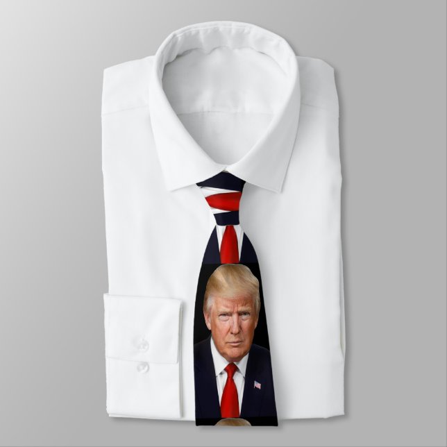 Cravate Le Président Donald Trump (Attaché)
