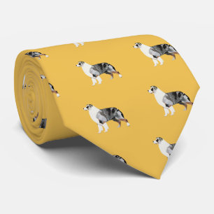 Cravate Le printNecktie double face des hommes australiens