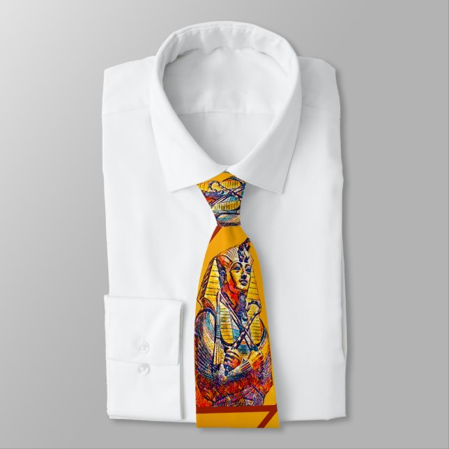 Cravate Le Roi Tut En Longueur خ  آ Necktie (Attaché)