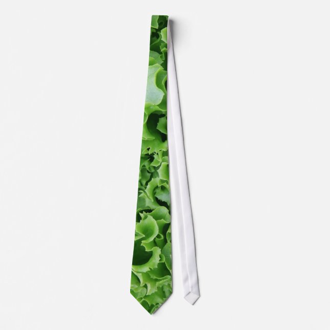 Cravate Légumes de la laitue verte (Devant)