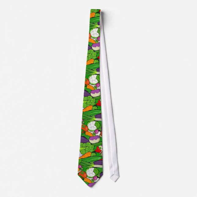 Cravate Légumes mélangés (Devant)