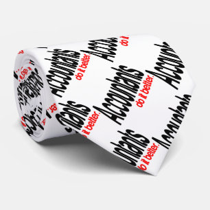 Cravate Les comptables le font mieux