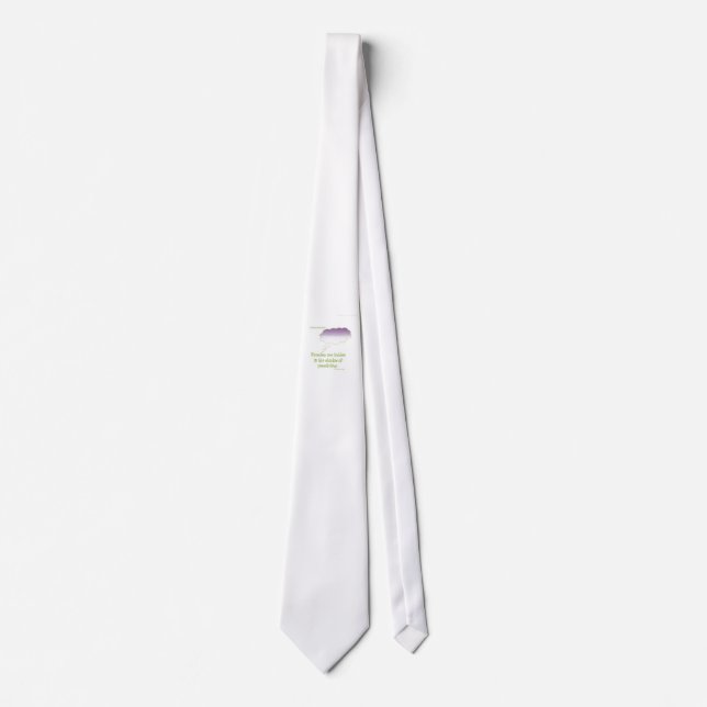 Cravate les miracles de pourpre et de chaux sont nuage (Devant)