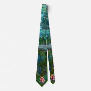 Cravate Les nymphéas de Claude Monet