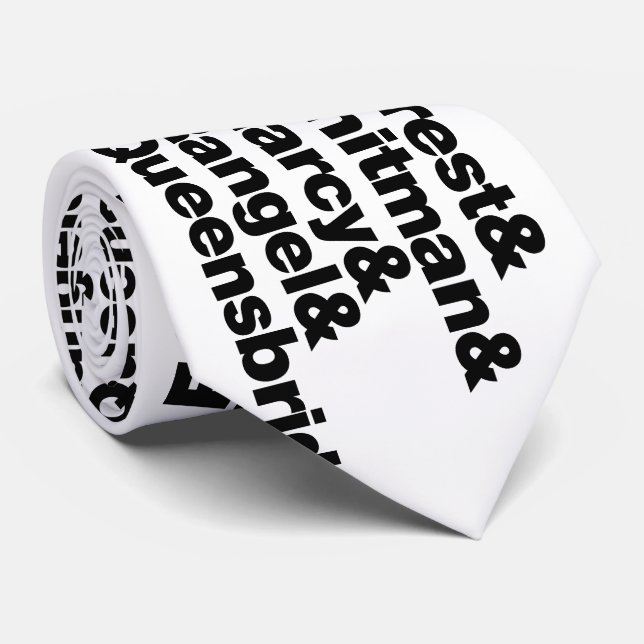 Cravate Les projets (Roulé)