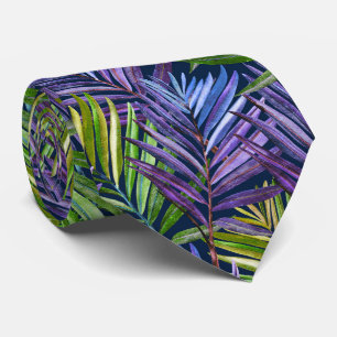 Cravate L'été Breeze Plage tropicale Palms